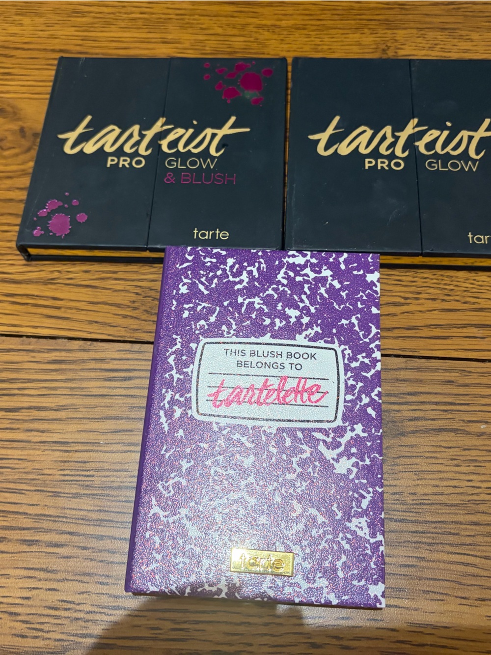 3 TARTE Powder FACE Palette: Blush, Highlighter, Bronzer